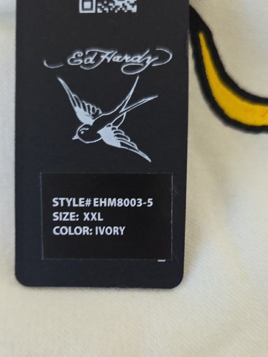 Ed Hardy On Fire Wide Leg Pants - Picture 4 of 7